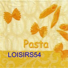 Serviette papier Italie et pâtes